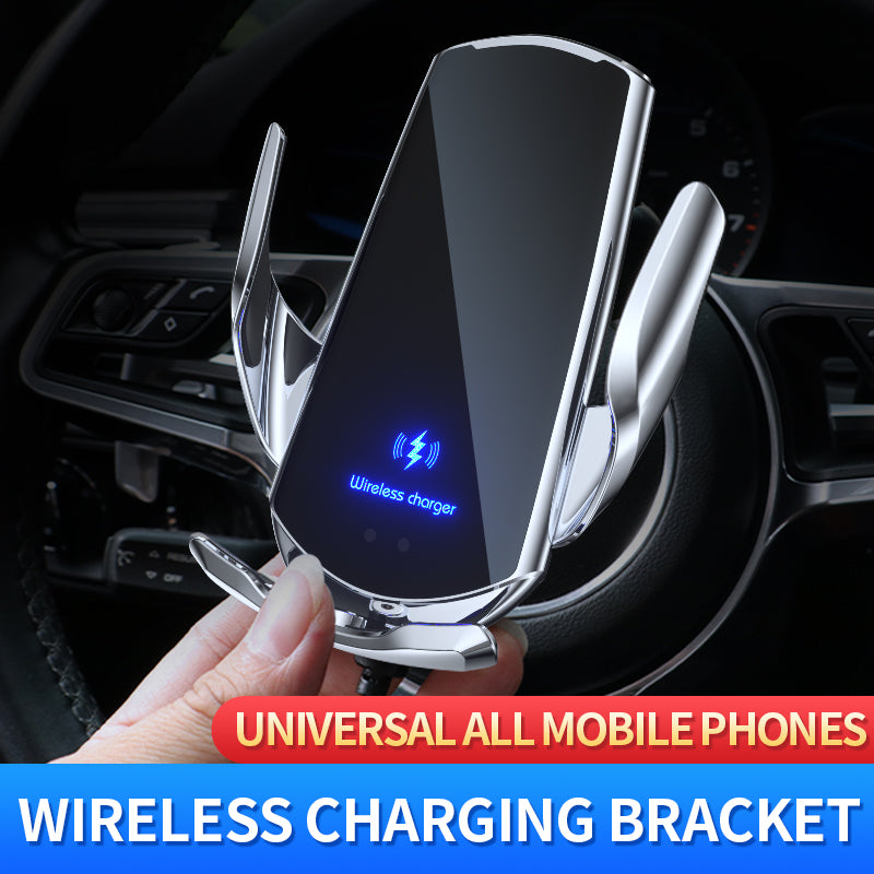 CARGADOR INALAMBRICO DE CELULAR CON SENSOR INTELIGENTE PARA VEHICULOS