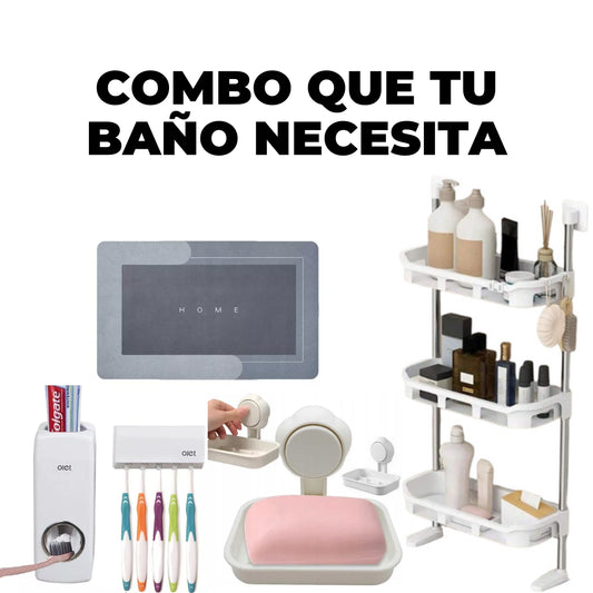 COMBO BAÑO SUPER ORGANIZADO