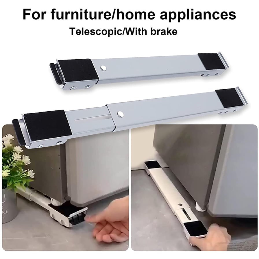 SOPORTE MULTIUSO PARA LAVADORA, NEVERA Y ESTUFA