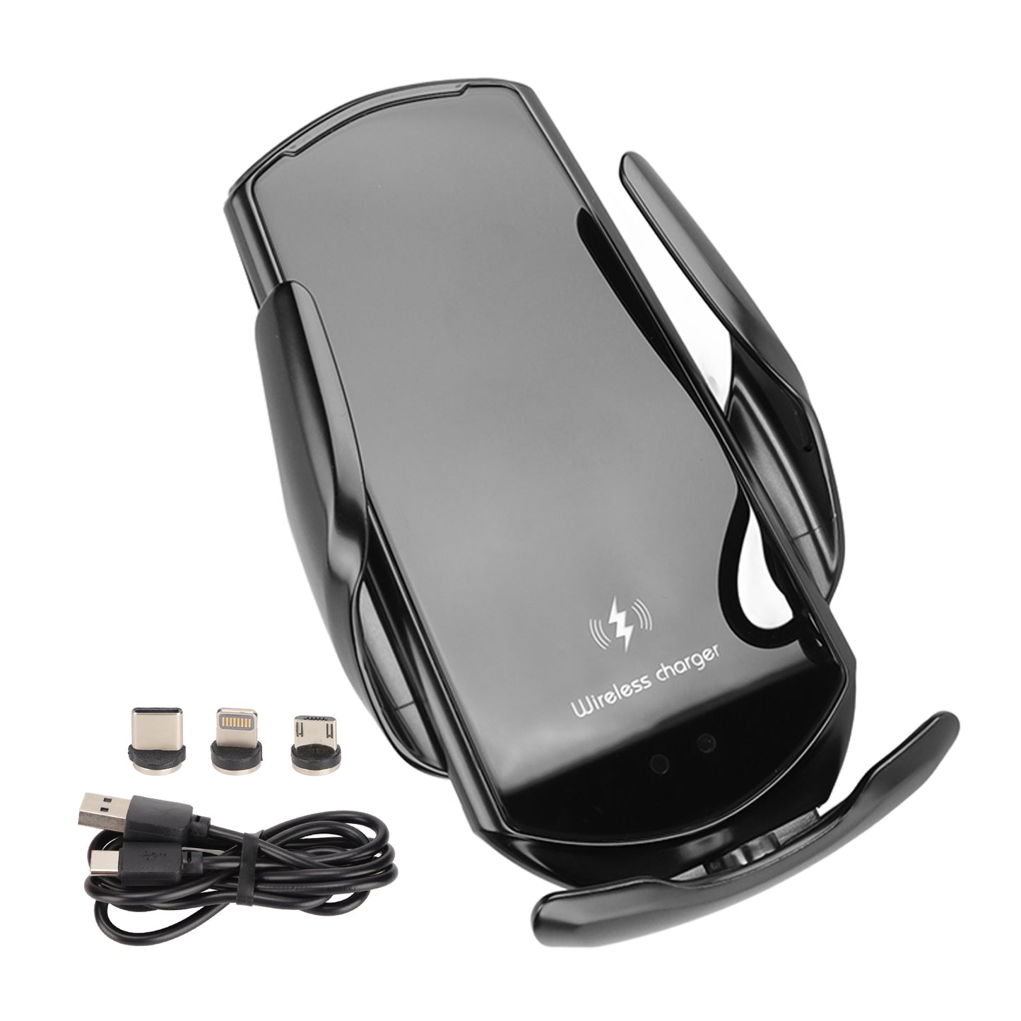 CARGADOR INALAMBRICO DE CELULAR CON SENSOR INTELIGENTE PARA VEHICULOS