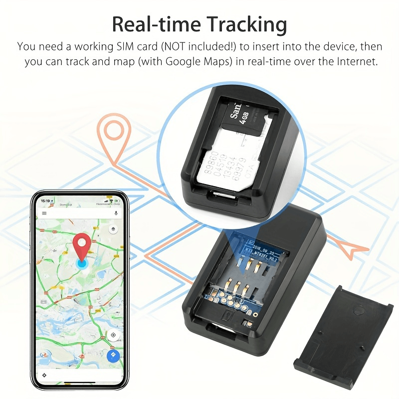GPS MINI RASTREADOR ANTIRROBO PORTATIL RECARGABLE MAGNETICO