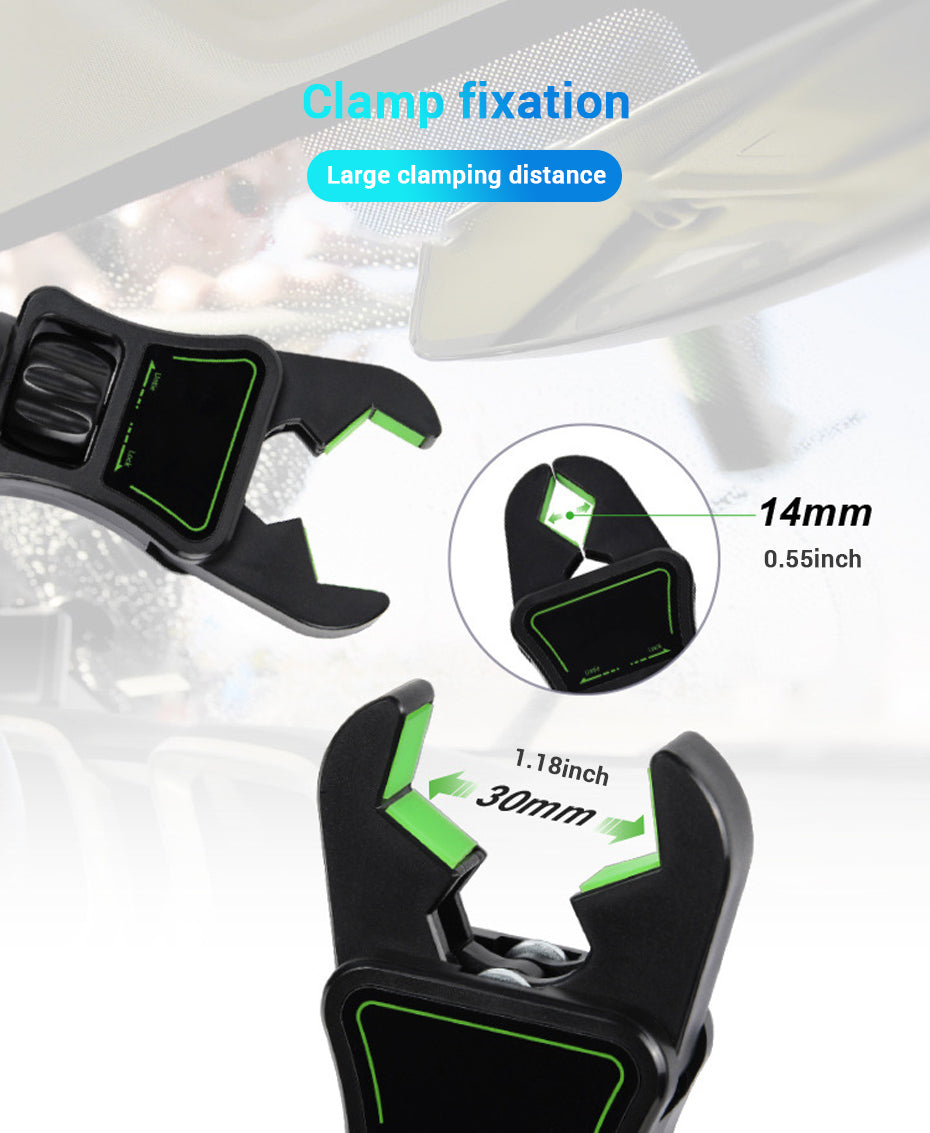 Soporte de teléfono para coche con rotación de 360 grados