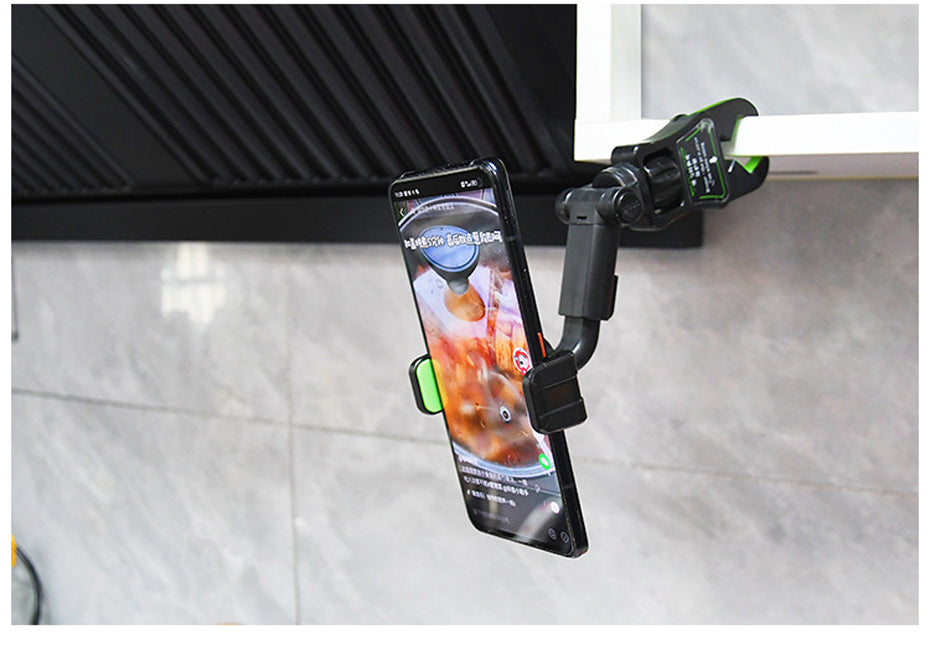 Soporte de teléfono para coche con rotación de 360 grados