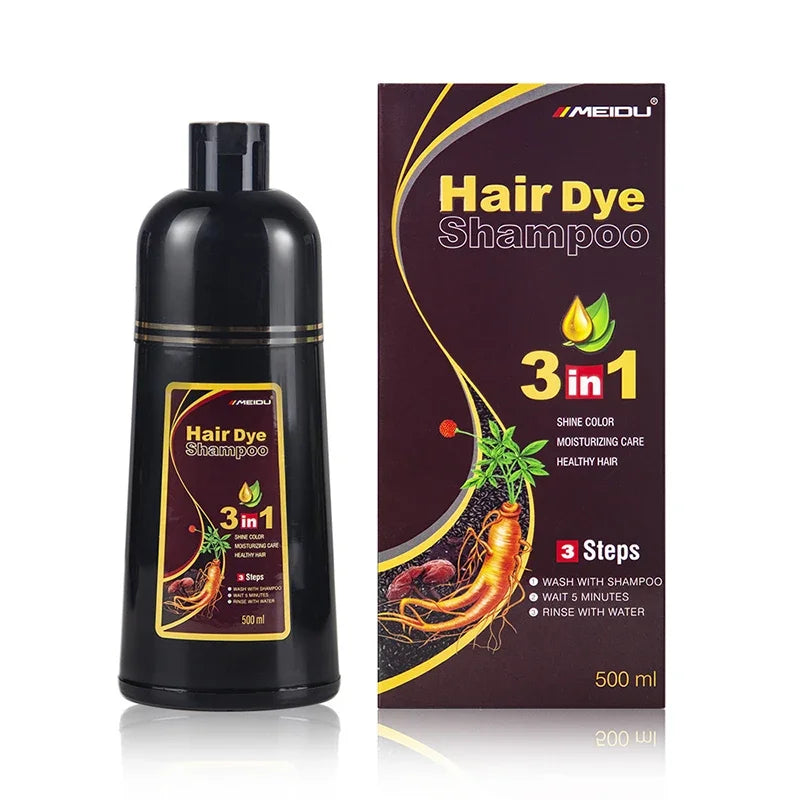 SHAMPOO PARA CANAS  3 EN 1, NATURAL PARA MUJERES Y HOMBRES