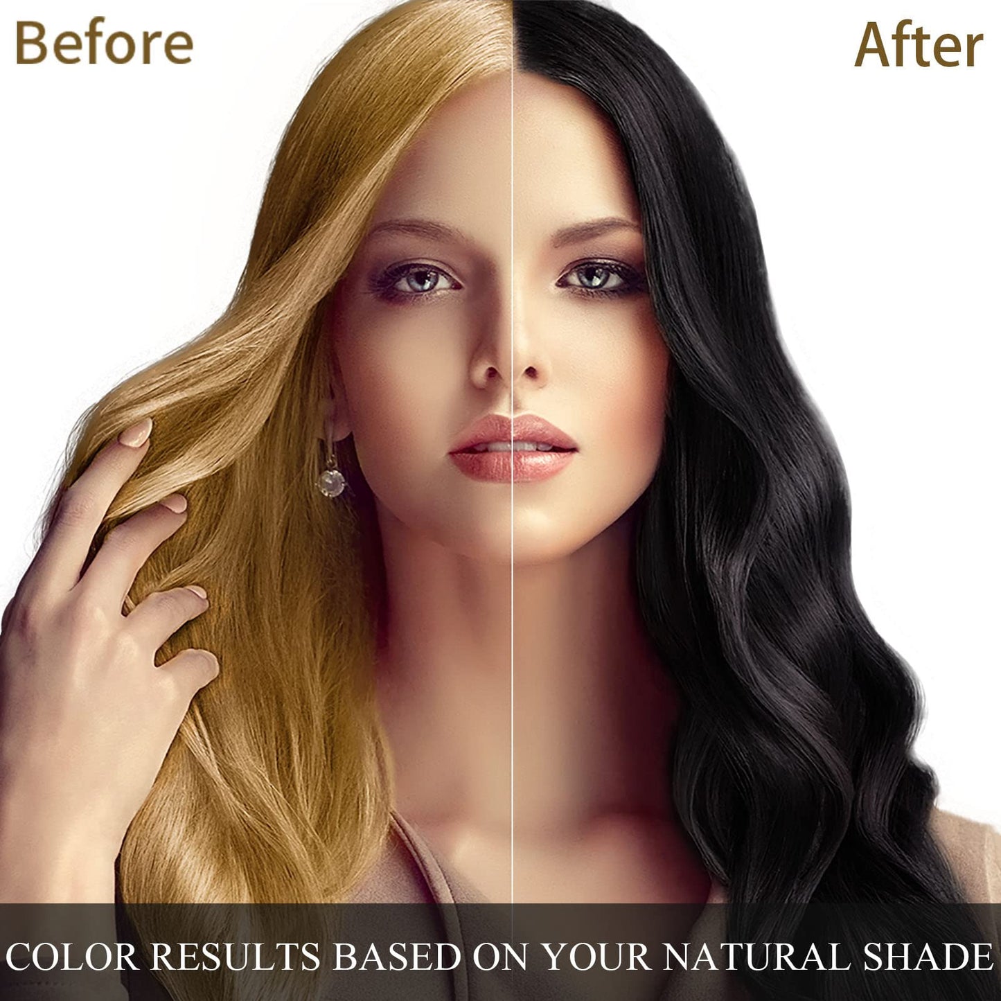 SHAMPOO PARA CANAS  3 EN 1, NATURAL PARA MUJERES Y HOMBRES