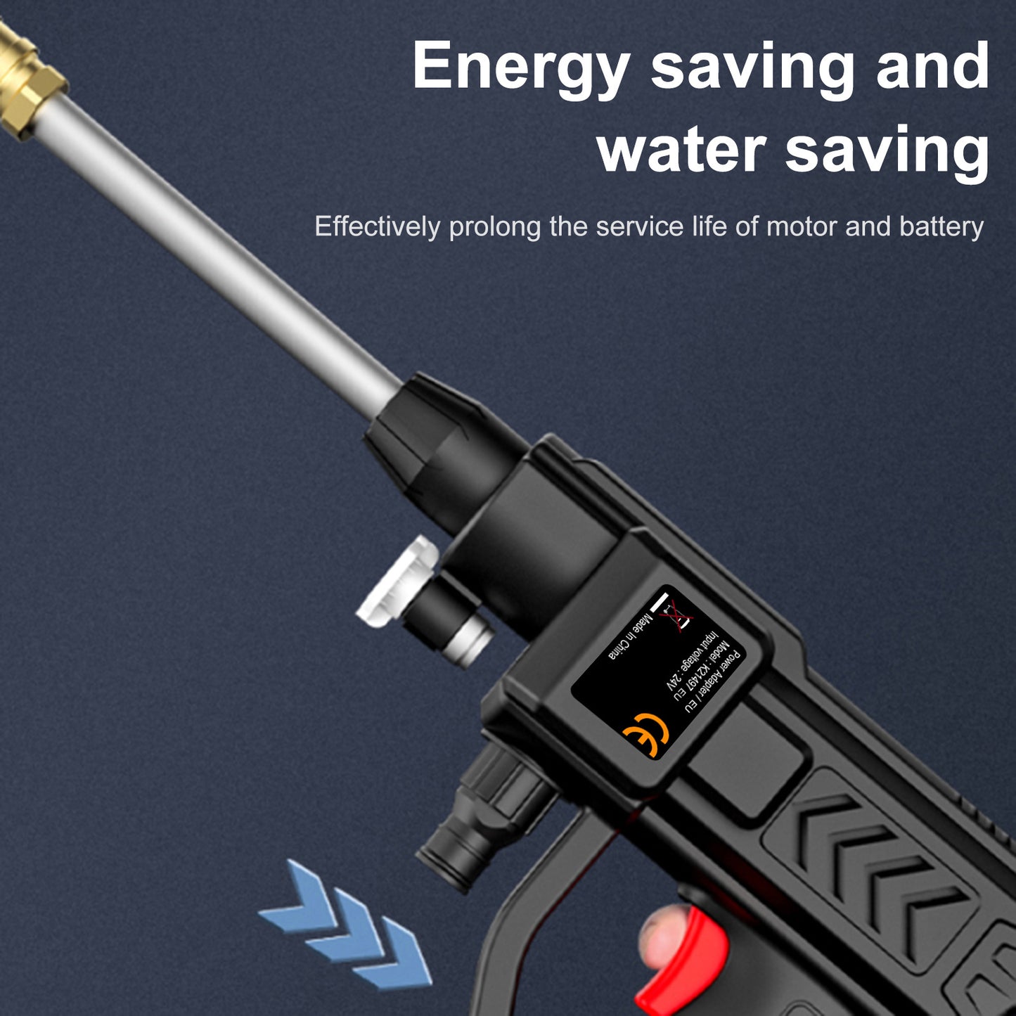 PISTOLA DE AGUA PORTÁTIL INALAMBRICA DE ALTA PRESIÓN
