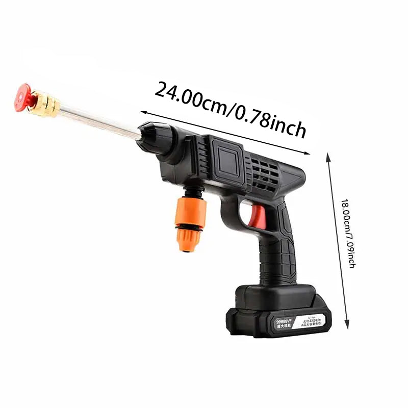 PISTOLA DE AGUA PORTÁTIL INALAMBRICA DE ALTA PRESIÓN