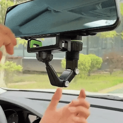 Soporte de teléfono para coche con rotación de 360 grados
